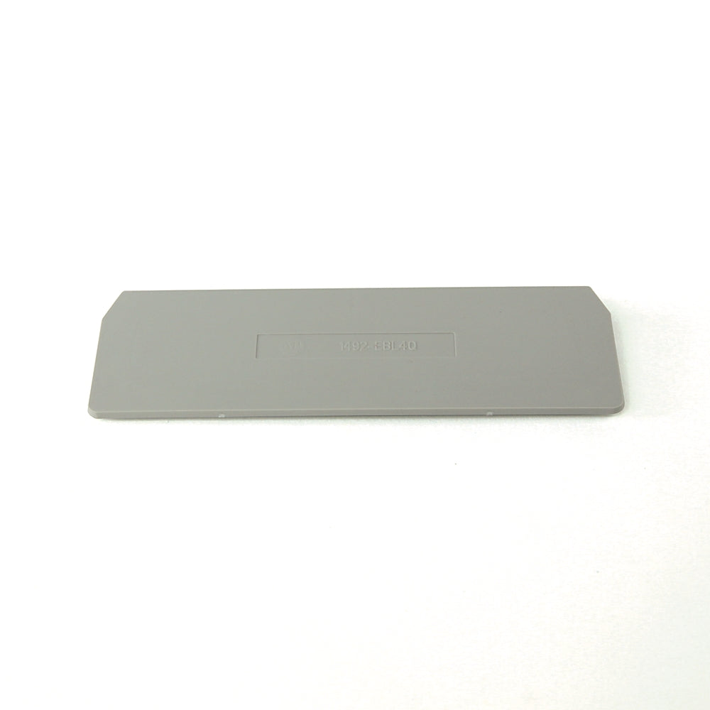 Allen-Bradley 1492-EBL4Q | Gray End Barrier for L4Q and LG4Q 4-Connection Spring-Clamp Blocks Lot of 25