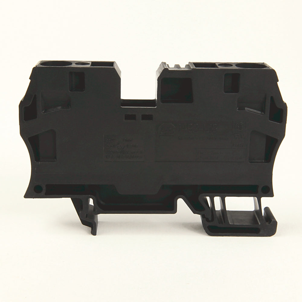 Allen-Bradley 1492-L10-BL | 60A Spring-Clamp Terminal Block, Black, 600V, Lot of 21