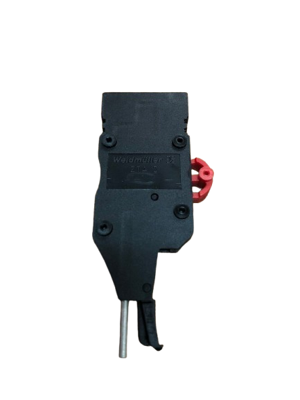 Weidmüller 1609060000 ZTA 2 ZDU4 Test Adapter – 9A, 250V, Black, for Z-Series Terminal Blocks