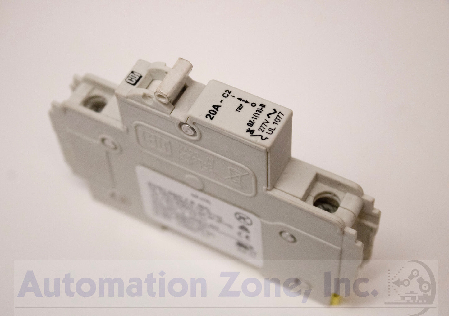 CBI Electric QZ-1(13)-2-20A | 20A Single Pole Hydraulic-Magnetic Circuit Breaker, 13mm DIN Rail Mount