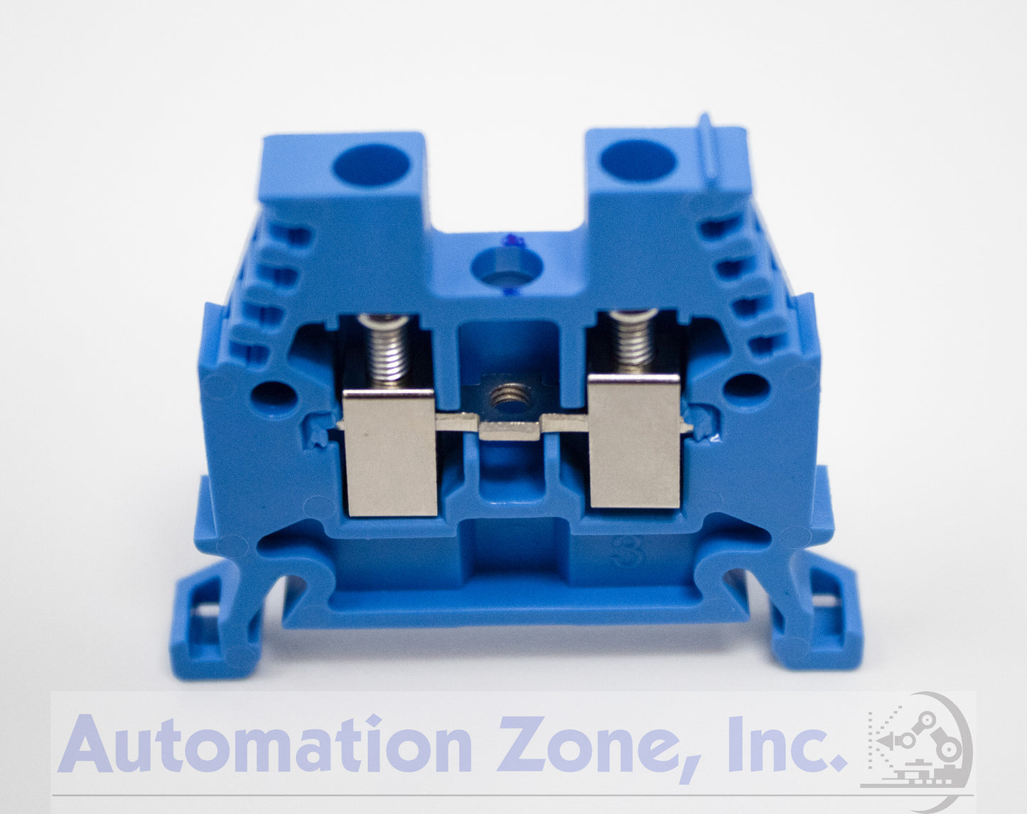 Allen-Bradley 1492-W4-B | 30A Feed-Through Terminal Block, 600V, Blue (Neutral/IS), 4mm² Screw Connection Lot of 5