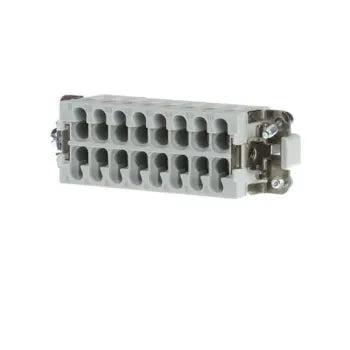 Walther-Werke FS116A B16 Female Insert – 16-Pole + Ground, 16A, 500V, Screw Terminal