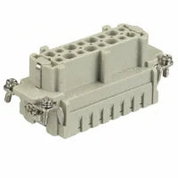 Harting Han 16E-F-C Female Insert (09330162702) – 16-Pin + PE, 16A, 500V