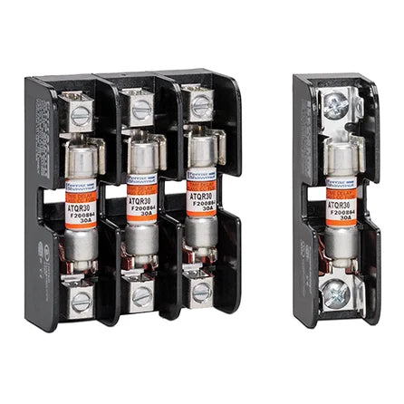FERRAZ SHAWMUT 30323 Midget, Fuse Block, 30 AMP, 3 Pole, 600 VAC