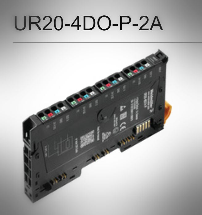 Weidmueller 1315230000 Remote I/O module, IP20, 24Vdc Digital signals, Output, 4-channel, 2 A per channel