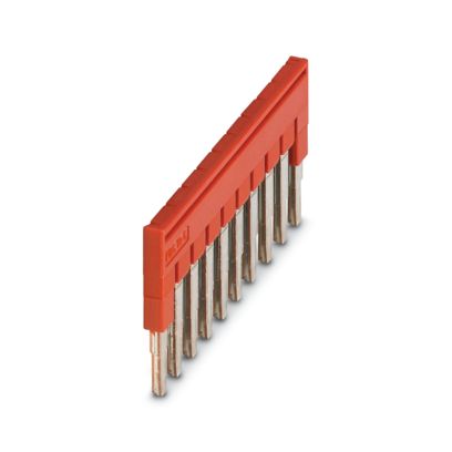 Phoenix Contact FBS 10-5 Plug-In Bridge (3030213) – 10-Position, 5.2mm Pitch, Red Lot of 6