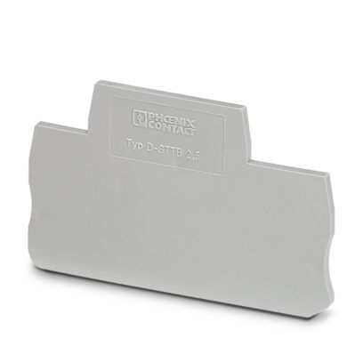 Phoenix Contact D-STTB 2,5 End Cover (3030459) – Gray, for Double-Level Terminal Blocks Lot of 51