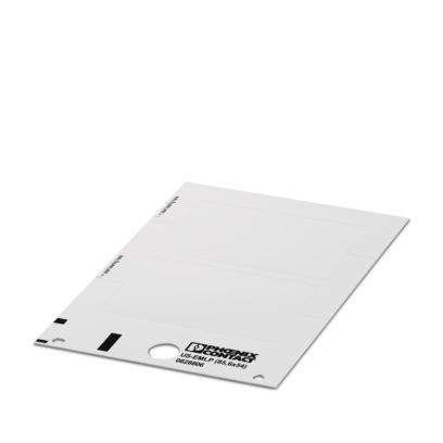 Phoenix Contact US-EMLP (11x9) UniSheet – Plastic Device Marker, 135 Labels/Sheet (0828789) Pack of 4