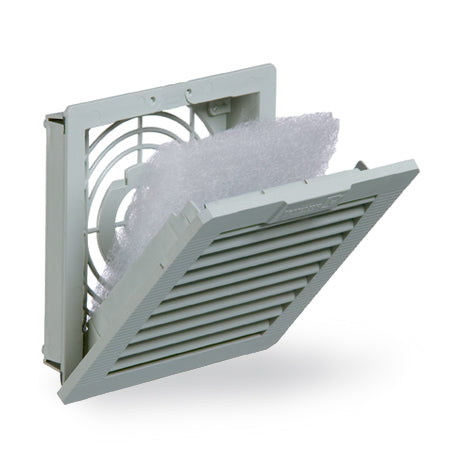Pfannenberg 11710001050 | PFA 10000 Exhaust Filter, Black RAL 9011, NEMA Type 12 / IP54
