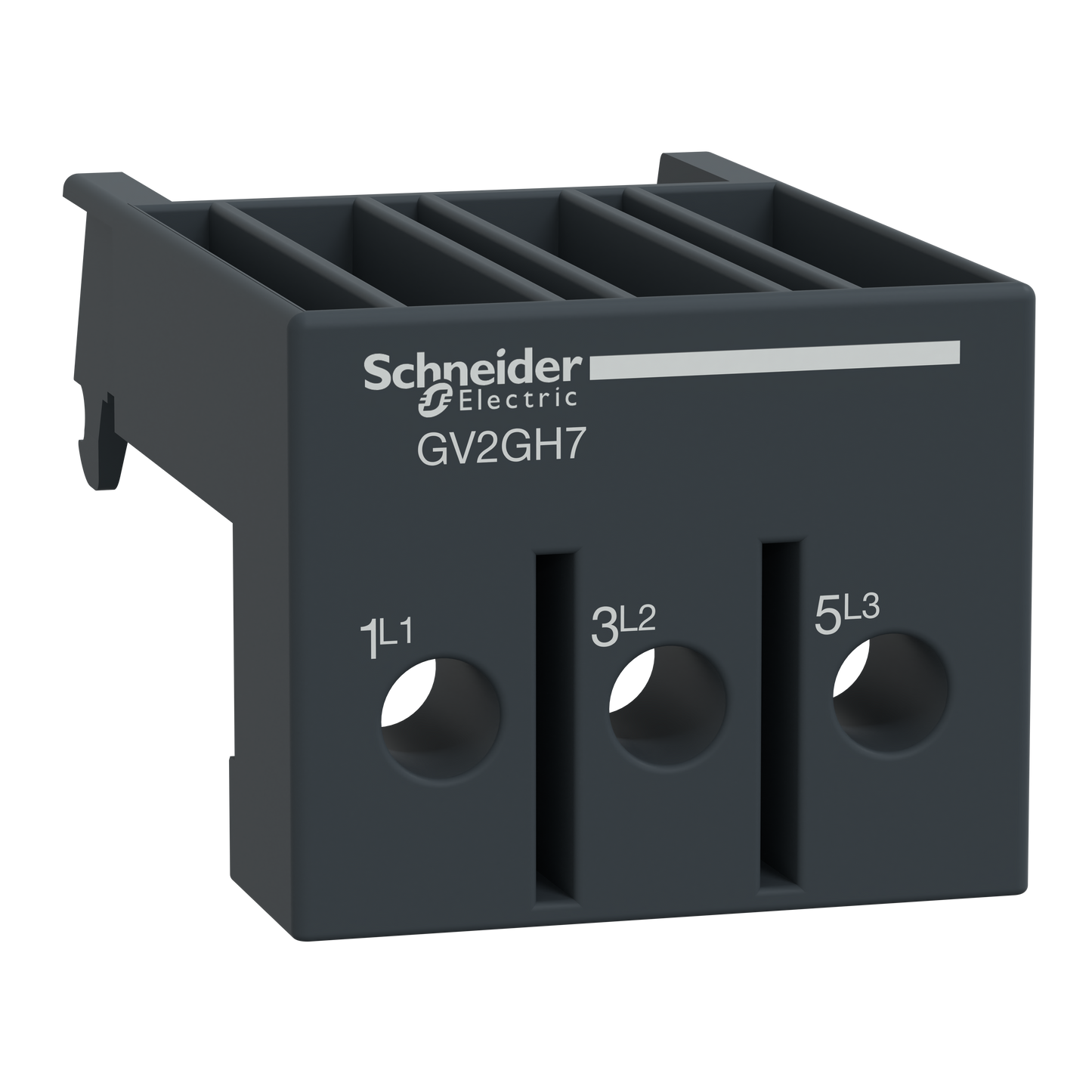 Schneider Electric TeSys® GV2GH7 Large Line Side Spacing Adapter, 3 Poles