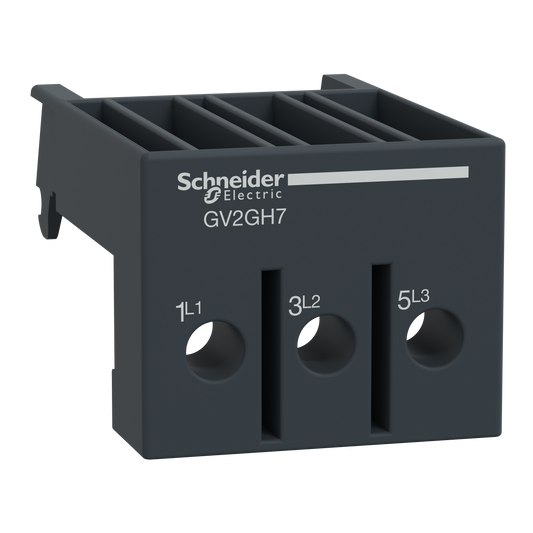 Schneider Electric TeSys® GV2GH7 Large Line Side Spacing Adapter, 3 Poles