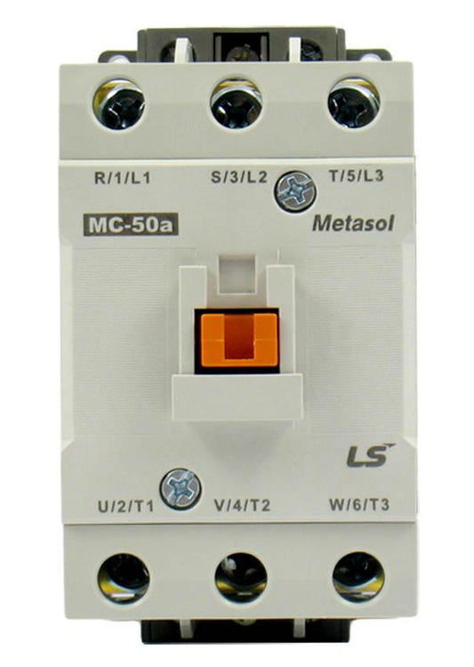 CONTACTOR, 50 AMP, 40HP @ 480,  25HP @ 220, 120 VOLT COIL, 65AF LSIS:1380012900