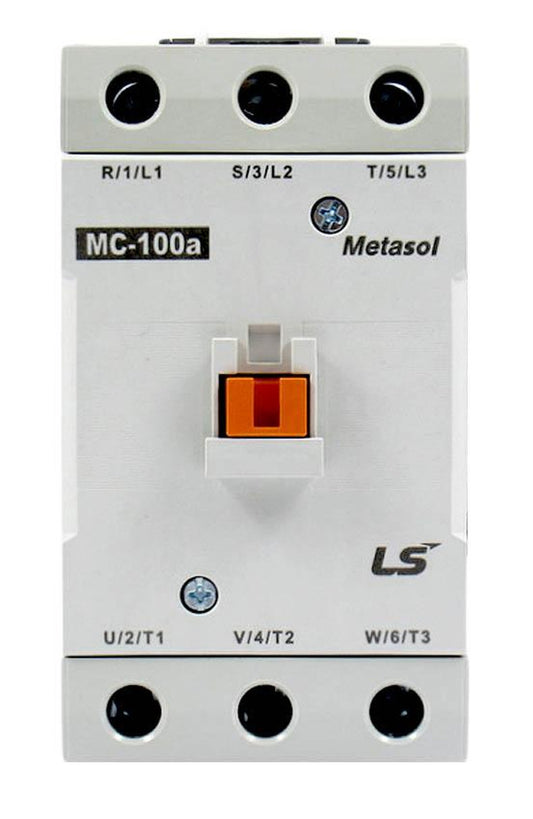 CONTACTOR, 100 AMP, 75HP @ 480,  40HP @ 220, 120 VOLT COIL, 100AF LSIS:1384002900