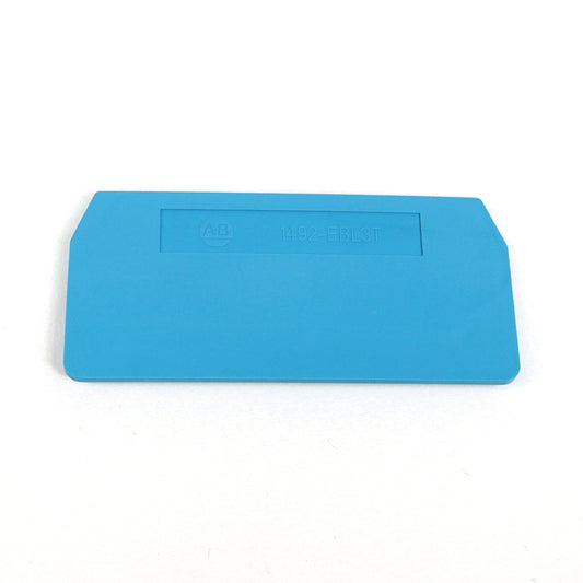 Allen-Bradley 1492-EBL3T-B | Blue End Barrier for 1492-L3T and 1492-LG3T Spring-Clamp Blocks Lot of 34