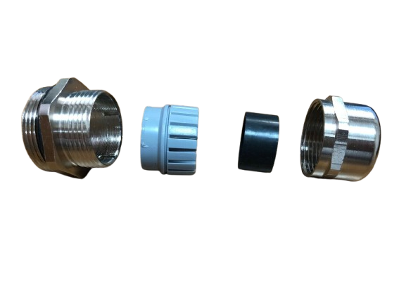 Weidmüller 1772240000 VG M32 - MS 68 Cable Gland – Nickel-Plated Brass, M32 x 1.5, IP68/IP69K Rated