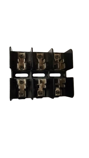 Mersen 60618T Class T Fuse Block – 3-Pole, 60A, 600V AC/DC, Box Lug Terminal, UL Listed