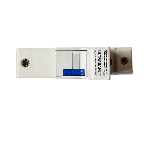 Mersen T227901 UltraSafe™ US141 Fuse Holder – 1-Pole, 50A, 750V AC/DC, for 14x51mm Fuses, DIN Rail Mount