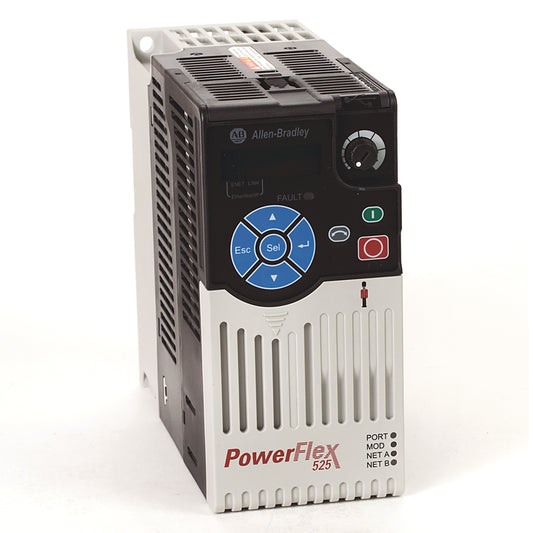 Allen-Bradley PowerFlex 525 VFD (25B-B8P0N104) – 2.2kW (3HP), 240VAC 3-Phase, IP20