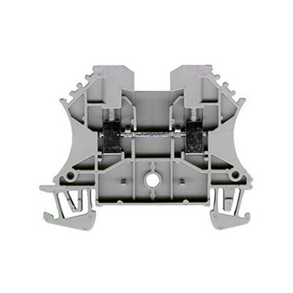Allen-Bradley 1492-J10 Feed-Through Terminal Block – 10mm, 65A, 600V, Gray (Lot of 20)