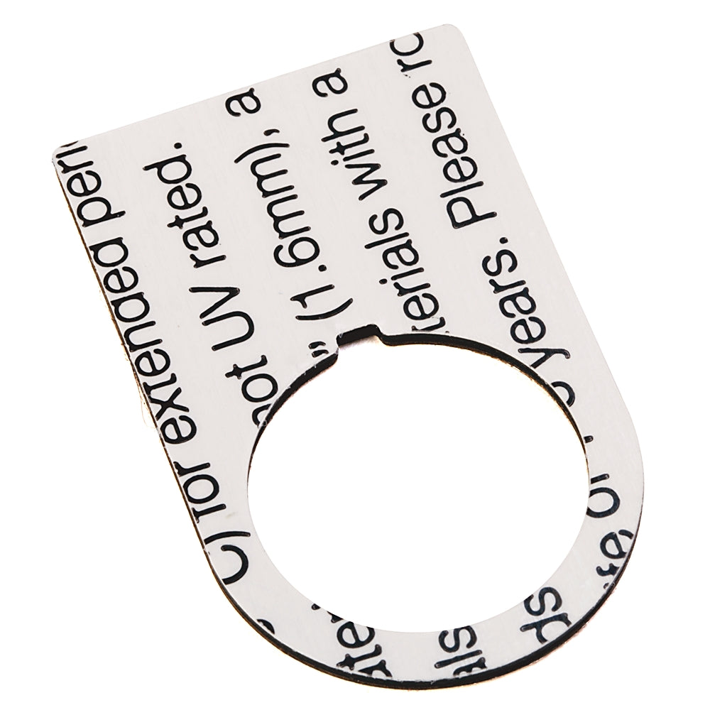 Allen Bradley 800F PB,22mm Accessory,White Lot of 10