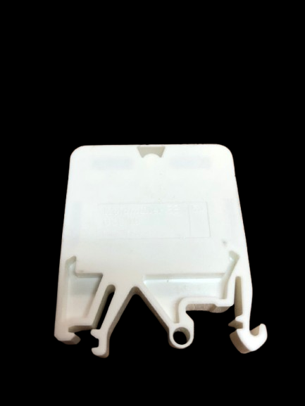 Weidmüller 9156780000 OSC 10 Terminal Block – 2-Position Feed-Through, 47A, 600V, White/Beige, 8-22 AWG (Lot of 68)
