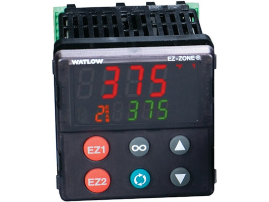 Watlow EZ-ZONE® PM6C3FA-AAAAAAA PID Controller – 1/16 DIN, 24V AC/DC, Universal Input, Universal Process Output
