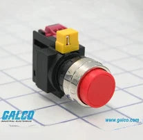 PUSHBUTTON, RED, EXTENDED HEAD, 1 N.C. HW4B-M2F01-R