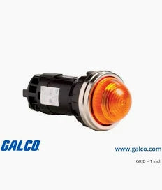 PUSHBUTTON, PILOT LIGHT, AMBER 120 VAC IDEC:HW4P-2FQD-A-120V