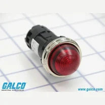 PUSHBUTTON, PILOT LIGHT, RED 24VDC IDEC:HW4P-2FQD-R-24V