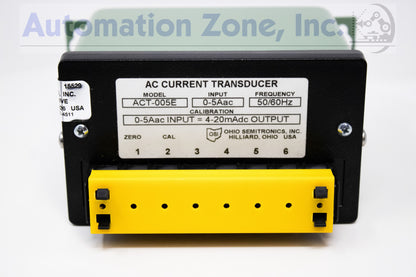 OHIO SEMITRONICS ACT-005E AC CURRENT TRANSDUCER