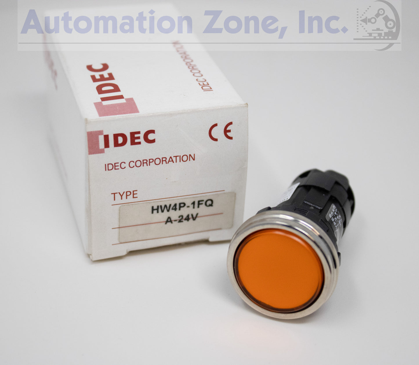 IDEC HW4P-1FQD-A-24V (22mm Amber Pilot Light)
