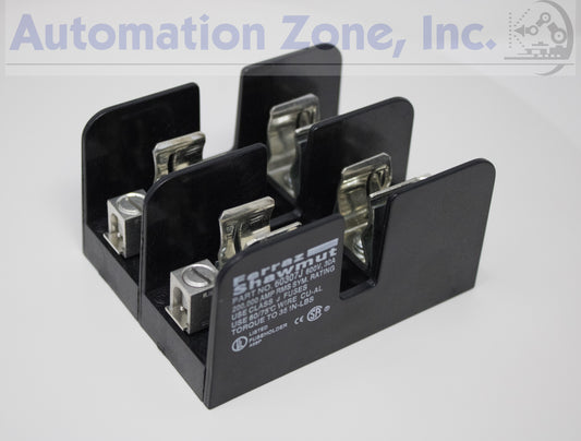 Ferraz Shawmut 60307J | 2-Pole Class J Fuse Block, 30A, 600V, Spring Reinforced Clips