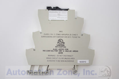 Lot of 4 Weidmuller 8967370000 | MICROSERIES MRS 120VUC 1CO RC C1D2 Relay Module | 120V AC/DC