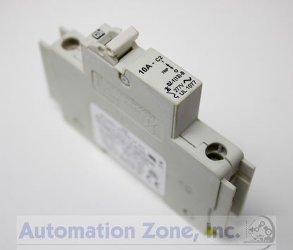 CBI Electric QZ-1(13)-2-10A | 10A Single Pole Hydraulic-Magnetic Circuit Breaker, 13mm DIN Mount
