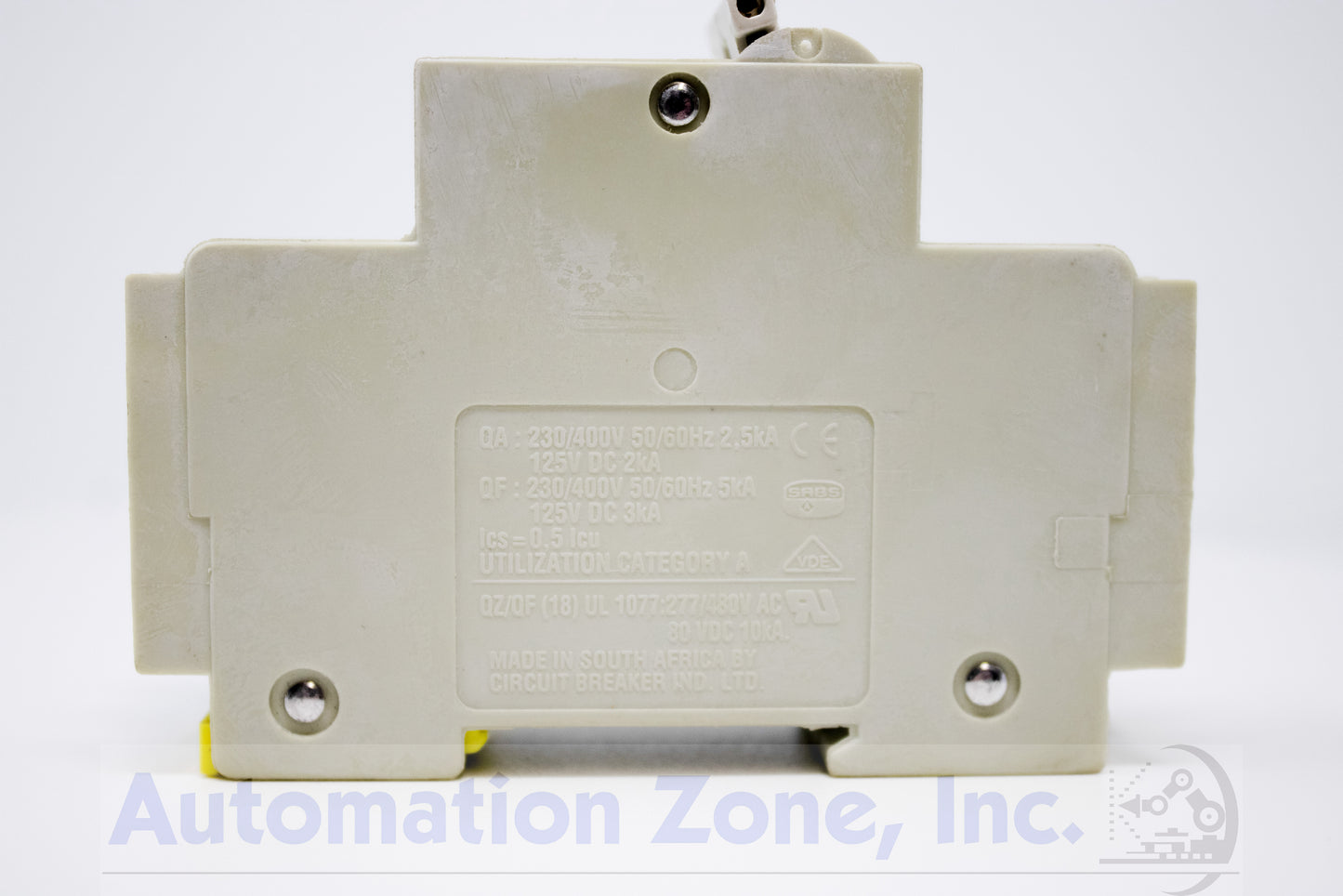CBI Electric QZ-2(13)-2-1A | 1A 2-Pole Hydraulic-Magnetic Circuit Breaker, 13mm DIN Rail Mount