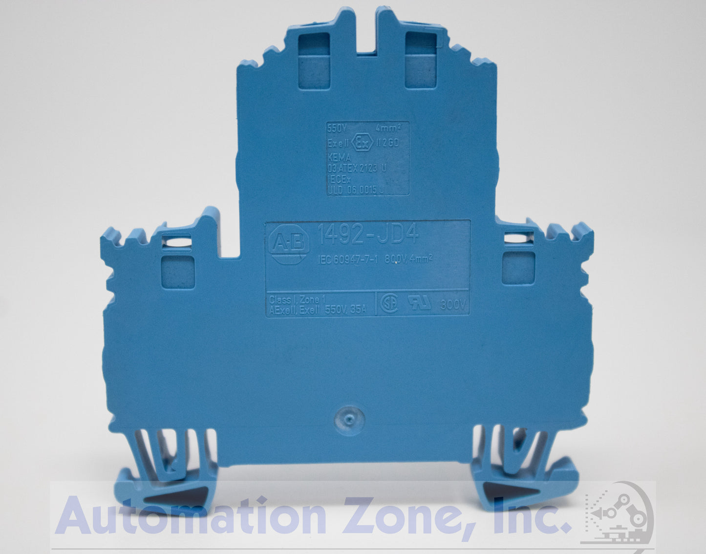 Allen-Bradley 1492-JD4-B | 35A Two-Level Terminal Block, Blue, 600V, Lot of 18