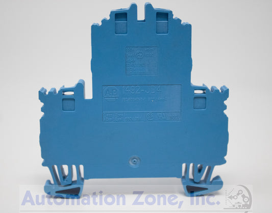 Allen-Bradley 1492-JD4-B | 35A Two-Level Terminal Block, Blue, 600V, Lot of 18