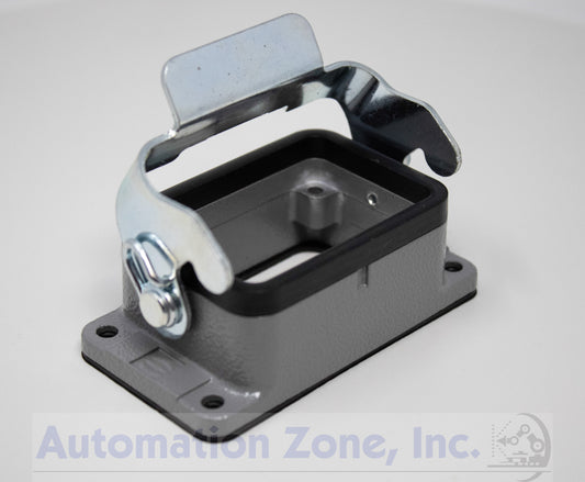 Walther Electric Procon PB116 | Han 16B Compatible Bulkhead Housing, Double Locking Lever, Low Profile