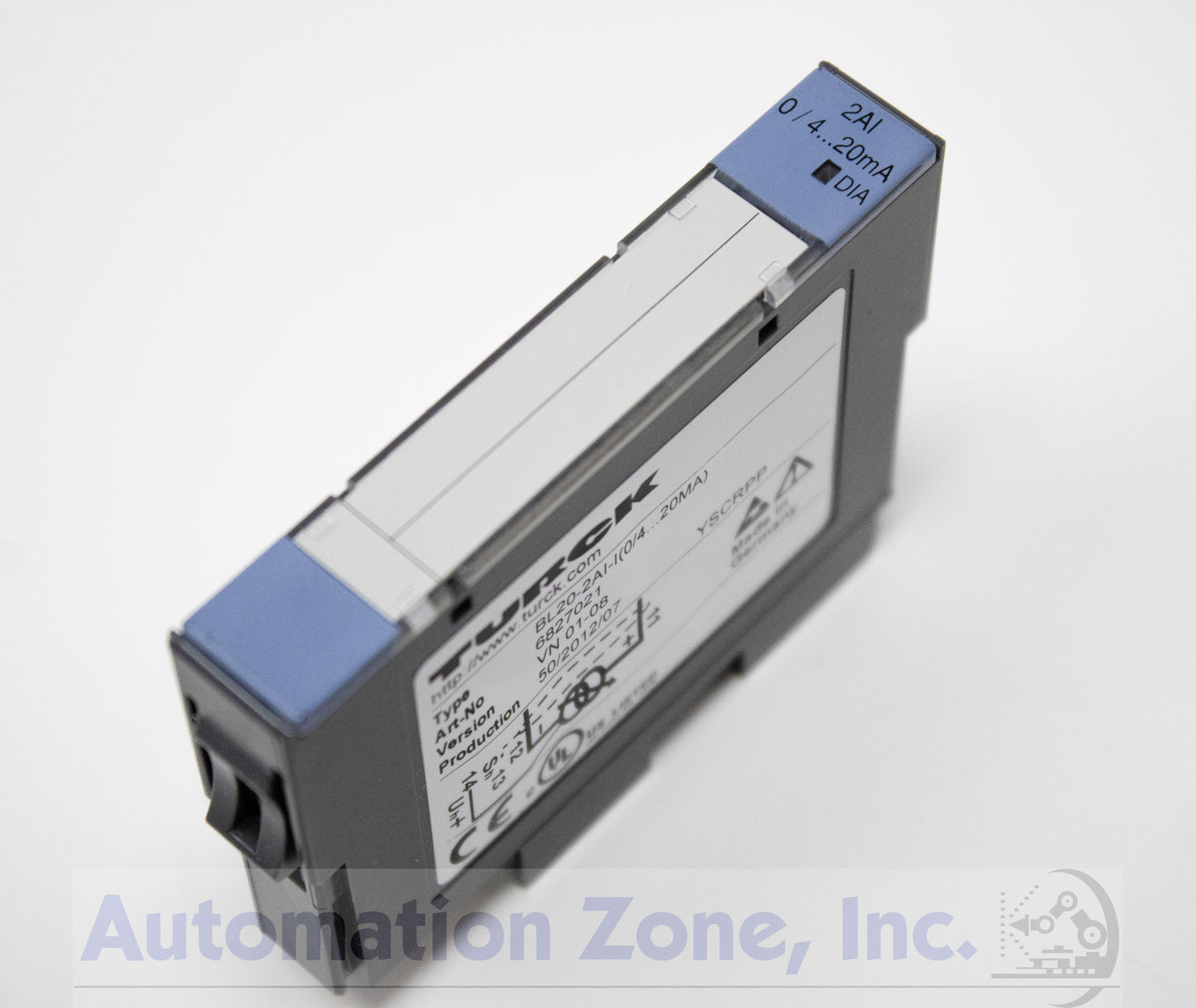 Turck BL20-2AI-I(0/4...20MA) | 2-Channel Analog Input Module, Current, 16-Bit Resolution