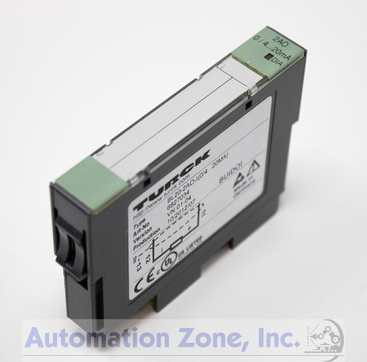 Turck BL20-2AO-I(0/4...20MA) | 2-Channel Analog Output Module, Current, 16-Bit Resolution