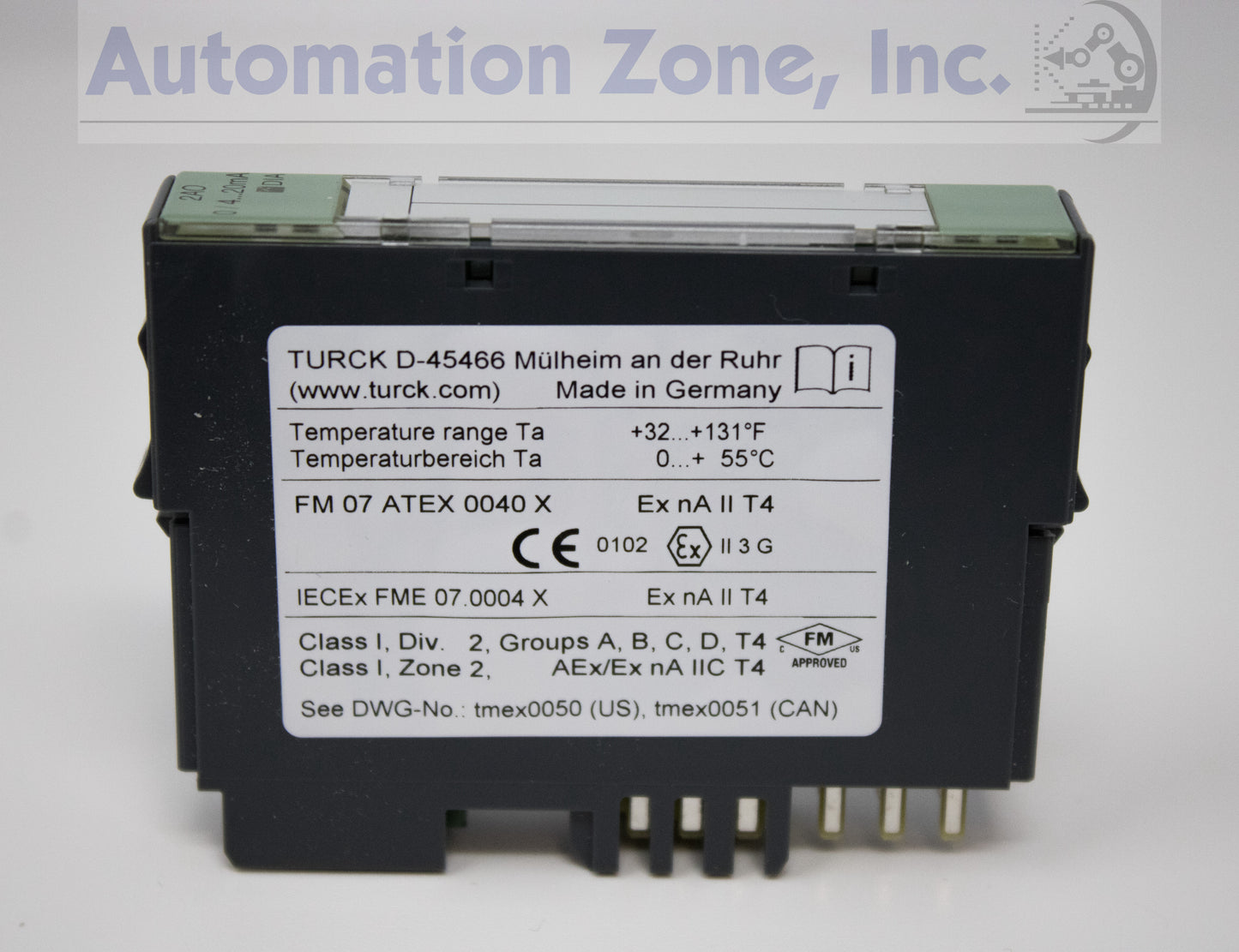 Turck BL20-2AO-I(0/4...20MA) | 2-Channel Analog Output Module, Current, 16-Bit Resolution