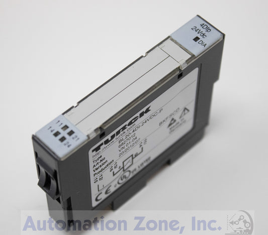 Turck BL20-4DI-24VDC-P | 4-Channel Digital Input Module, PNP, 24V DC, IP20