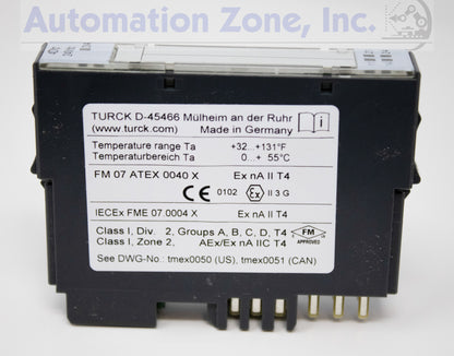 Turck BL20-4DI-24VDC-P | 4-Channel Digital Input Module, PNP, 24V DC, IP20