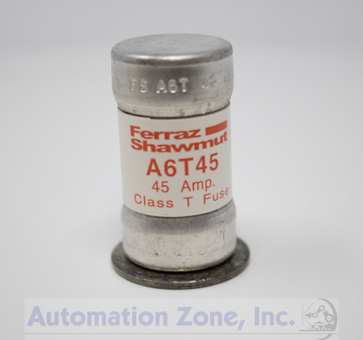 Mersen A6T45 Amp-Trap® Class T Fuse – 45A, 600VAC/300VDC, Fast-Acting Lot of 2