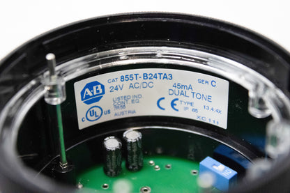 Allen-Bradley 855T-B24TA3 Control Tower Sound Module – 70mm, 24V AC/DC, Dual-Tone Piezo