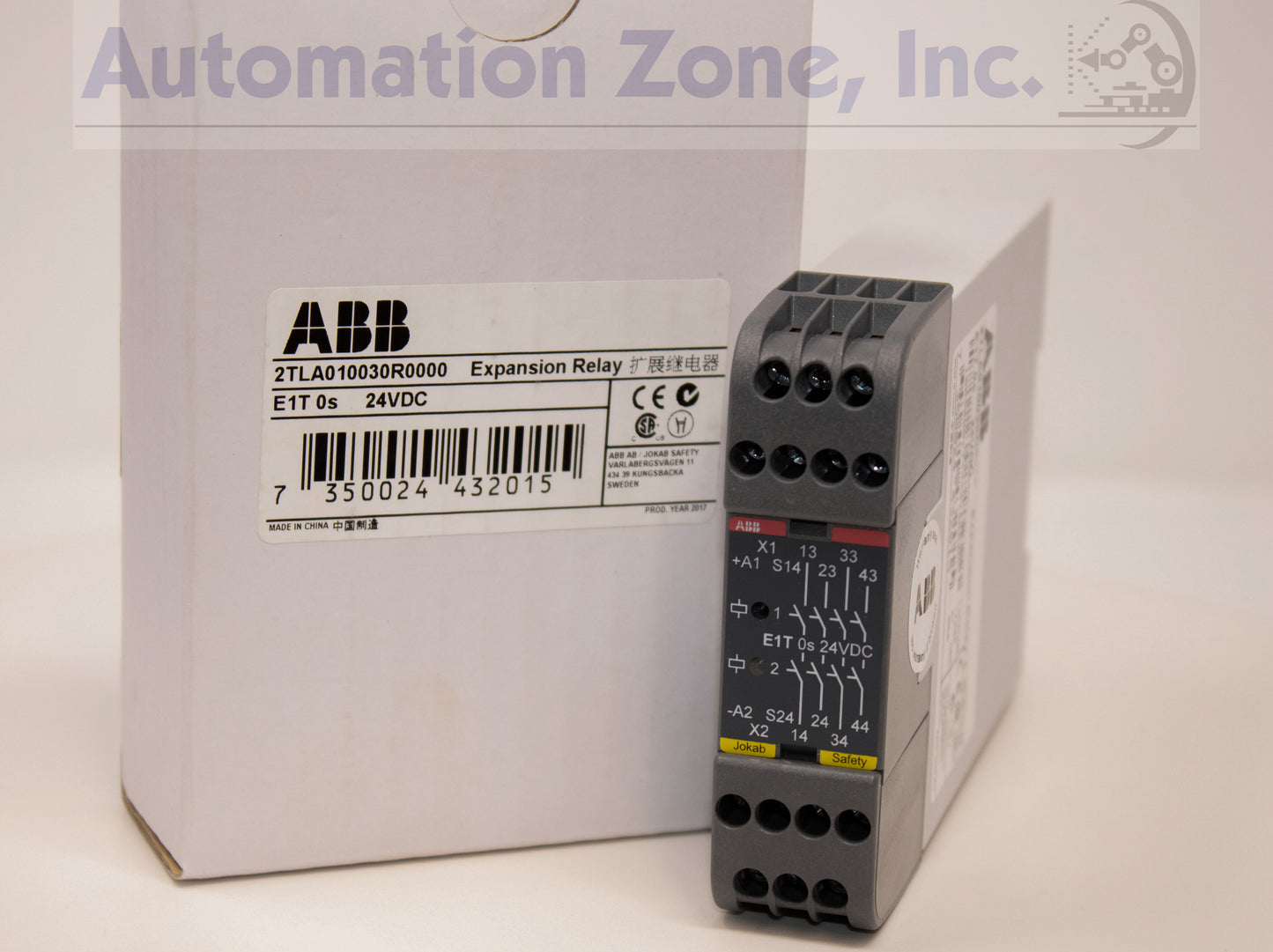 ABB Jokab Safety Adam M12-5 Non-Contact Safety Sensor – Eden Series, M12 5-pin, IP69K