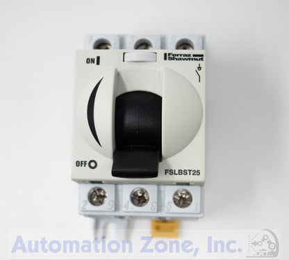 Mersen/Ferraz Shawmut FSLBST25 Manual Motor Controller – 25A, 3-Pole, Non-Fused, Toggle Operated