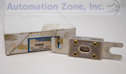 Mersen/Ferraz Shawmut CNN80 Forklift Truck Fuse – 80A, 130V AC / 80V DC, Very Fast Acting (Lot of 5)