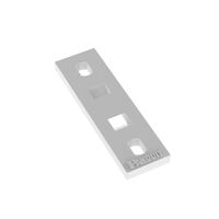 Panduit MTP1H-E10-C Multiple Tie Plate – 1-Bundle, #10 (M5) Screw Mount, Nylon 6.6 (Lot of 93)