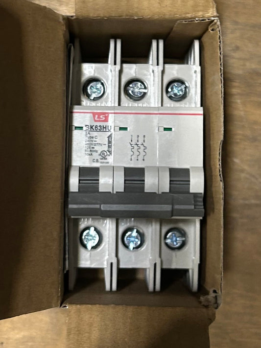 BK63HU 3P C2A 10kA 480Y/277VAC UL489